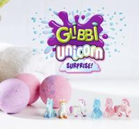 Glibbi Unicorn vodní bomba s překvapením, 6 druhů